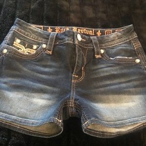 Rock Revival Iselin Easy Shorts Size 27